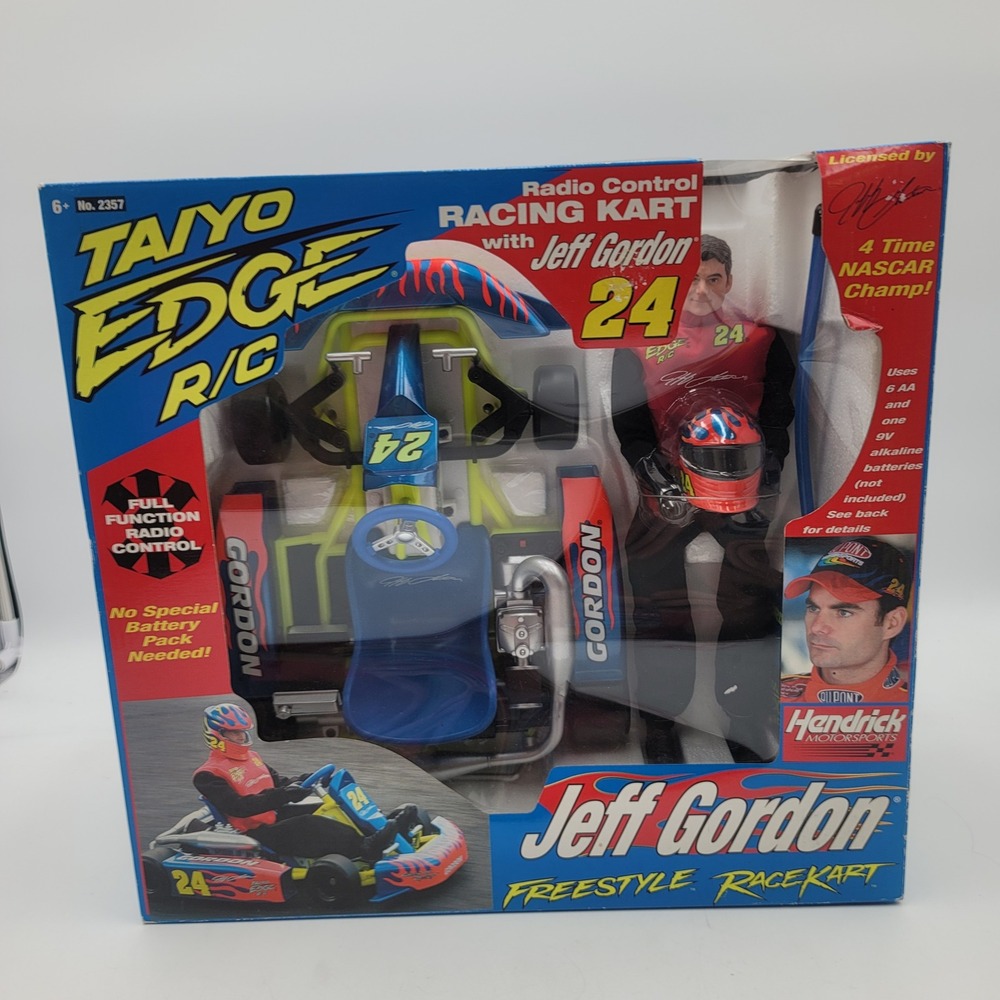 Taiyo Edge RC Jeff Gordon Freestyle Race Kart NASCAR 24 Hendrick Motorsports New